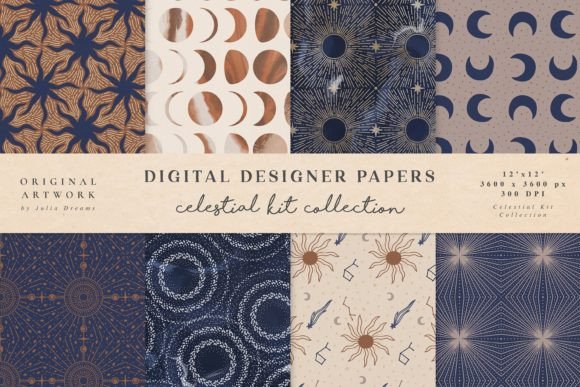 Celestial Kit Seamless Patterns: A Designer's Guide to Cosmic Appeal