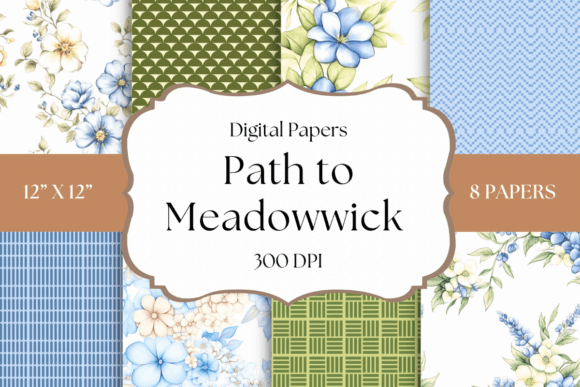 Path to Meadowwick: A Digital Paper Collection for Quiet Designs