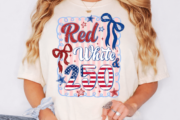 Preppy Red White & Blue: A Patriotic USA PNG Collection