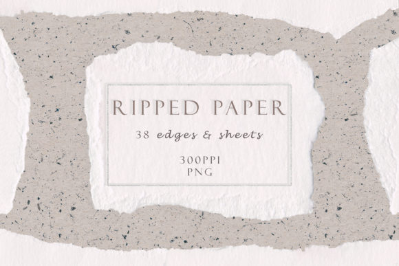 Ripped Watercolor Paper Pack: Instant Realism for Your Projects