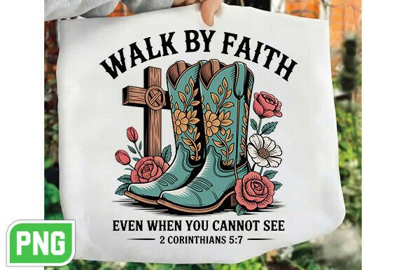 Walk by Faith Cross PNG: A Designer's Guide to This Versatile Design Asset